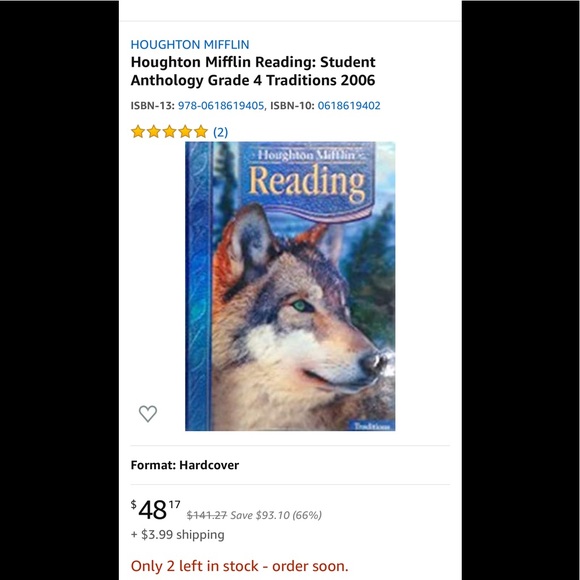 🌵4Th grade HomeSchool reading text Book🌵 - Picture 8 of 8